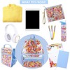 Packed Party Backpack; Women's Small Fashion Shoulder Book Bag; Trendy Look for Ladies at School, Work, and Travel (Little Letters) - 3 of 4