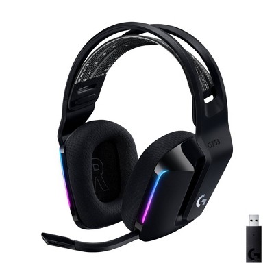 Logitech G733 Wireless Gaming Headset - Black