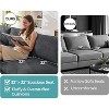 AMERLIFE Oversized Modular Sectional Sofa with 32" Deep Seat, 6-Piece Convertible U/L/S Couch - 4 of 4