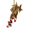 Design Toscano Cane and Abel the Dragon 2017 Holiday Ornament - 4 of 4