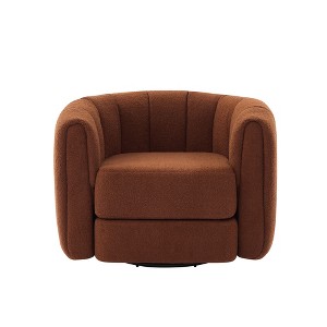 Ridstar Modern Accent Chair and Armchairs with Upholstered For Living Room-Brown - 1 of 4