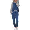 Ekouaer Women's Pajama Set Long Sleeve PJs 2 Piece Lounge Set Pullover Sleepwear Sweatshirt and Long Pants With Pockets - 4 of 4