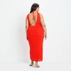 Women's Open Back Maxi Sweater Dress - Future Collective - 2 of 3
