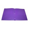 2 Pocket Plastic Folder Purple - up & up™ - image 2 of 3