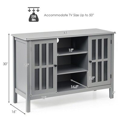 Tv Consoles Cabinets Target, Tv Console Table Target Size