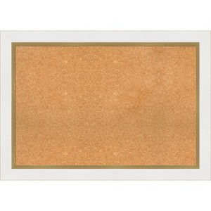 Amanti Art Eva Framed Corkboard, Natural Cork - 1 of 4