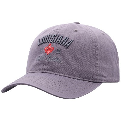 NCAA Louisiana Ragin' Cajuns Men's Skill Gray Garment Washed Canvas Hat