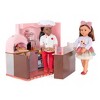 Our Generation Easy Cheesy Pizzeria Restaurant Accessory Playset for 18" Dolls - image 2 of 4