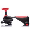INFURNIC Baby Walkers Wiggle Car with Retractable Seat and 360 Degree Steering for Kids, Red, 28.35"*12.99"*15.94" - 3 of 4
