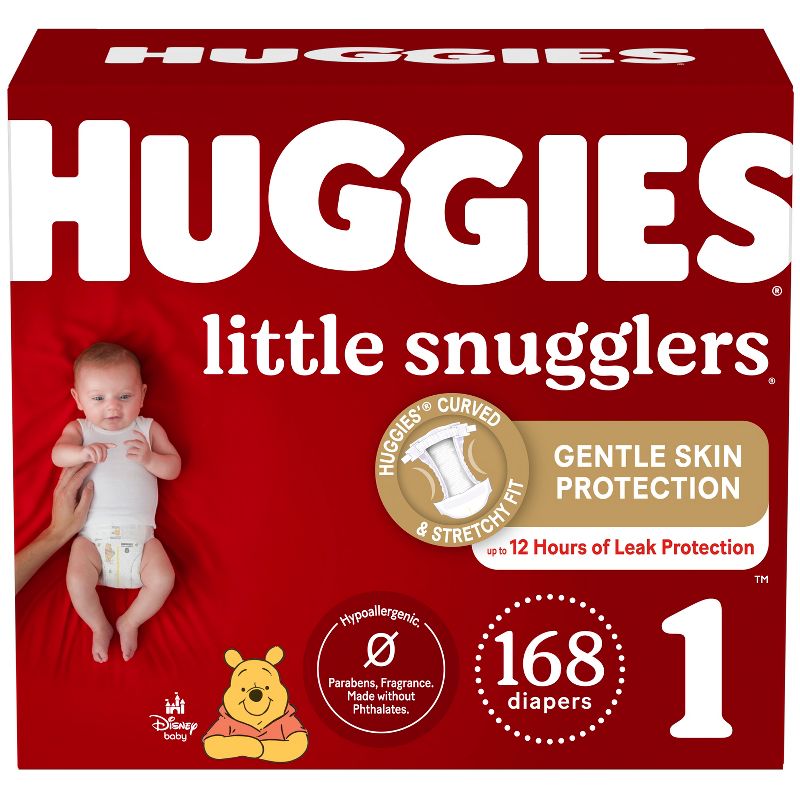Huggies Little Snugglers Baby Diapers – (Select Size and Count), 1 of 19