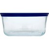 Pyrex~Wonder Woman 4 Cup Glass Storage Bowl With Blue Lid MADE IN