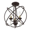 Livex Lighting Aria 3 - Light Chandelier in  Bronze - 2 of 4