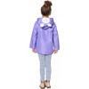 LONDON FOG Baby and Little Girls' Animal Jersey Lined Rainslicker Jacket - 2 of 4