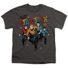Boys' Star Trek Deep Space Thrills T-Shirt Charcoal X Large - 2 of 4