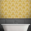 Geo Damask Yellow Geometric Paste the Wall Wallpaper - 2 of 4