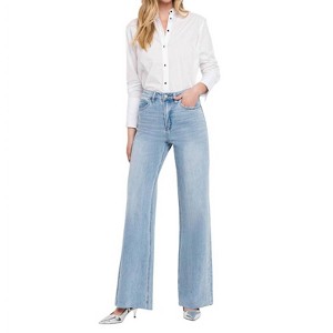 Women's Work Song Super High Rise Jeans - VERVET BY FLYING MONKEY - 1 of 4
