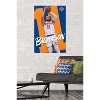 Trends International NBA New York Knicks - Jalen Brunson 24 Unframed Wall Poster Print White Mounts Bundle 22.375" x 34" - 2 of 4