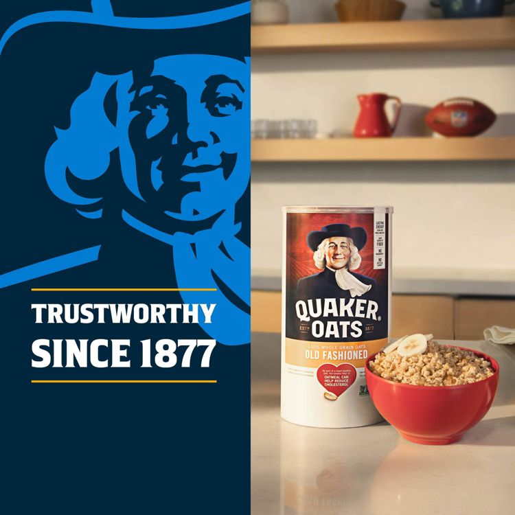 Quaker Oats Old Fashioned Oats - 42oz, 6 of 8