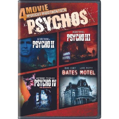 4-Movie Midnight Marathon Pack: Psychos (DVD)(2014)