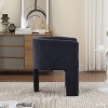 NicBex Modern Desk Chair, Modern Accent Chair with Metal Legs  Armchair for Home Office & Small Spaces - 3 of 4