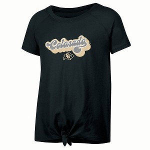 NCAA Colorado Buffaloes Girls' Knot T-Shirt - 1 of 3