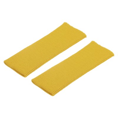 Unique Bargains Cotton Elastic Knitted Stretchy Fabric Knit Rib Stretch Tape Cuff Sleeve Waistband