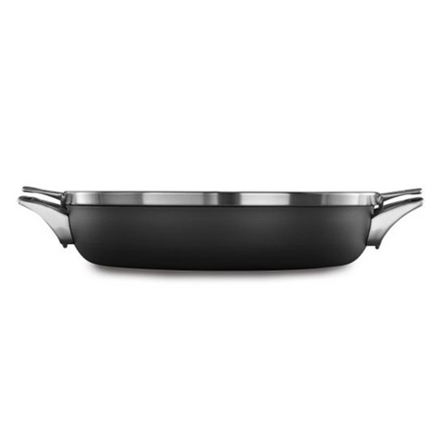 Calphalon Premier Space Saving 12 Everyday Pan With Lid, Hard-anodized  Nonstick Cookware W/ Mineralshield Technology, Dishwasher & Oven Safe :  Target
