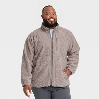 Fleece zip up clearance sweatshirt