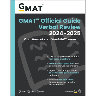 Gmat Official Guide Verbal Review 2024-2025: Book + Online Question ...