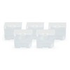 Elizabeth Ward Bead Storage Solutions 5 Piece Bead Clear Organizing Storage Containers for Small Beads, Crystals, Fasteners, and More, Medium, 2 Pack - 2 of 4