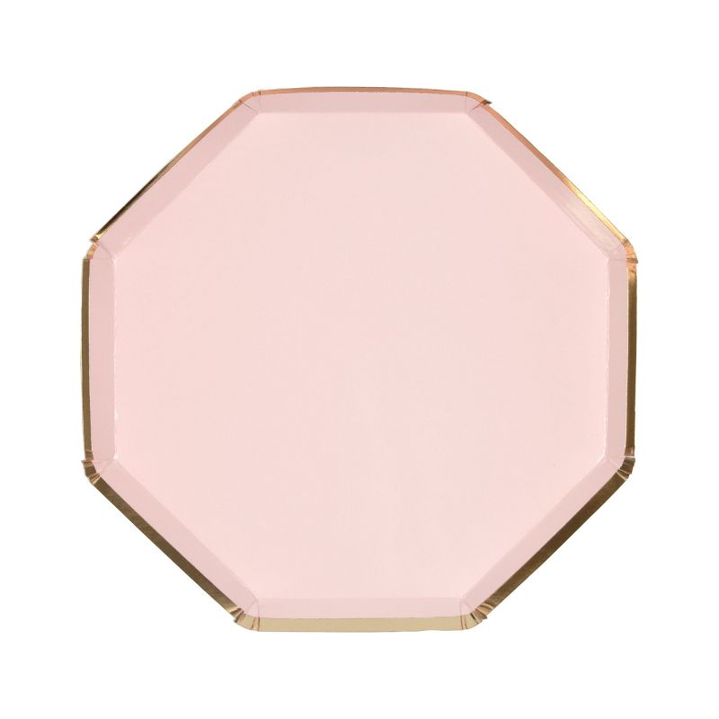 Meri Meri Dusky Pink Side Plates (Pack of 8), 1 of 3