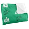 University Of Arkansas At Monticello Logo Pattern Silky 50x60 Blanket, 1 Sided - 3 of 4