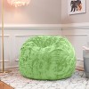Jaxx Saxx 3 Foot Bean Bag Chair - Faux Fur - Fun Colors - 2 of 4
