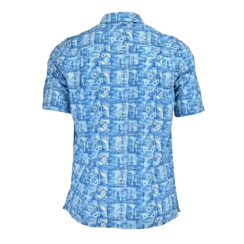 Weekender Men's Mariana Hawaiian Print Short Sleeve Shirt, 3 of 4