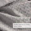 Mina Waffle Weave Textured Duvet Cover Set - 510 Design - 4 of 4