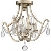 Quoizel Lighting Regent 4 - Light Semi-Flush Mount in  Vintage Gold - 2 of 4