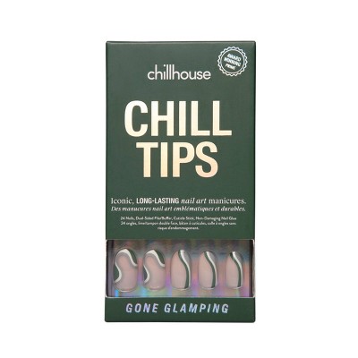 Chillhouse Chill Tips Press-On Fake Nails - Gone Glamping - 24ct