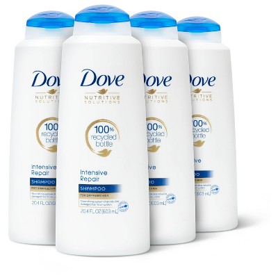 Dove Nutritive Solutions Strengthening Shampoo for Damaged Hair Intensive Repair - 4pk/20.4 fl oz each