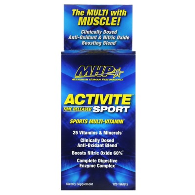 MHP Activite Sport, Multi Vitamin, Time Released, 120 Tablets