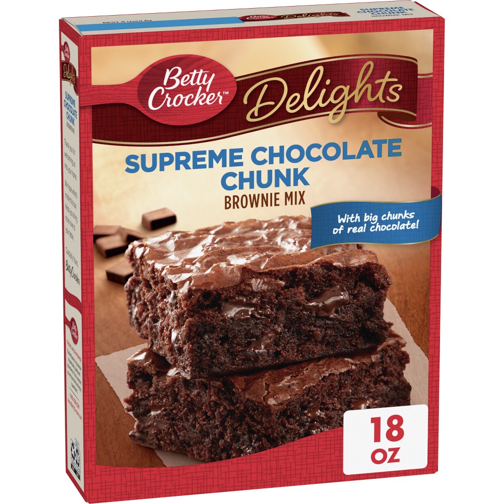 UPC 016000813311 product image for Betty Crocker Supreme Chocolate Chunk Brownie Mix - 18oz | upcitemdb.com