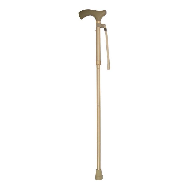 Switch Sticks Gold Aluminum Folding Cane 32 to 37 Inch Height, 3 of 6