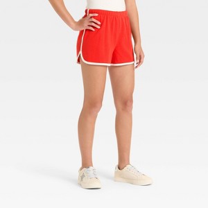 Girls' French Terry Dolphin Shorts - art class™ - 1 of 3