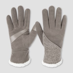 Isotoner Fleece Chenille Gloves - 1 of 2