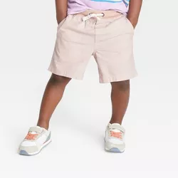 Toddler Boys' Chambray Pull-On Shorts - Cat & Jack™ Tan 12M