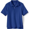 Lands' End School Uniform Kids Short Sleeve Interlock Polo Shirt - 2 of 4