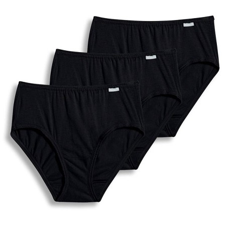 Jockey Women's Elance Hipster - 3 Pack 6 Black