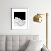Viviana Gonzalez Lines in the mountains Metal Framed Art Print - Deny Designs - 2 of 4