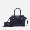 MKF Collection Isla Crocodile Embossed Women’s Satchel Bag with wallet by Mia K - 2 of 3