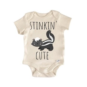 Skunk Stinker Animal - Baby Boy Girl Clothes Infant Onesie® Funny Cute Newborn GS1 - 1 of 4