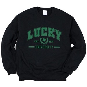 Simply Sage Market Women's Graphic Sweatshirt Lucky University - 1 of 4